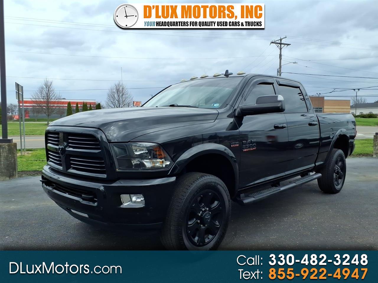 2017 RAM 2500 Big Horn 4x4 Crew Cab 6'4" Box
