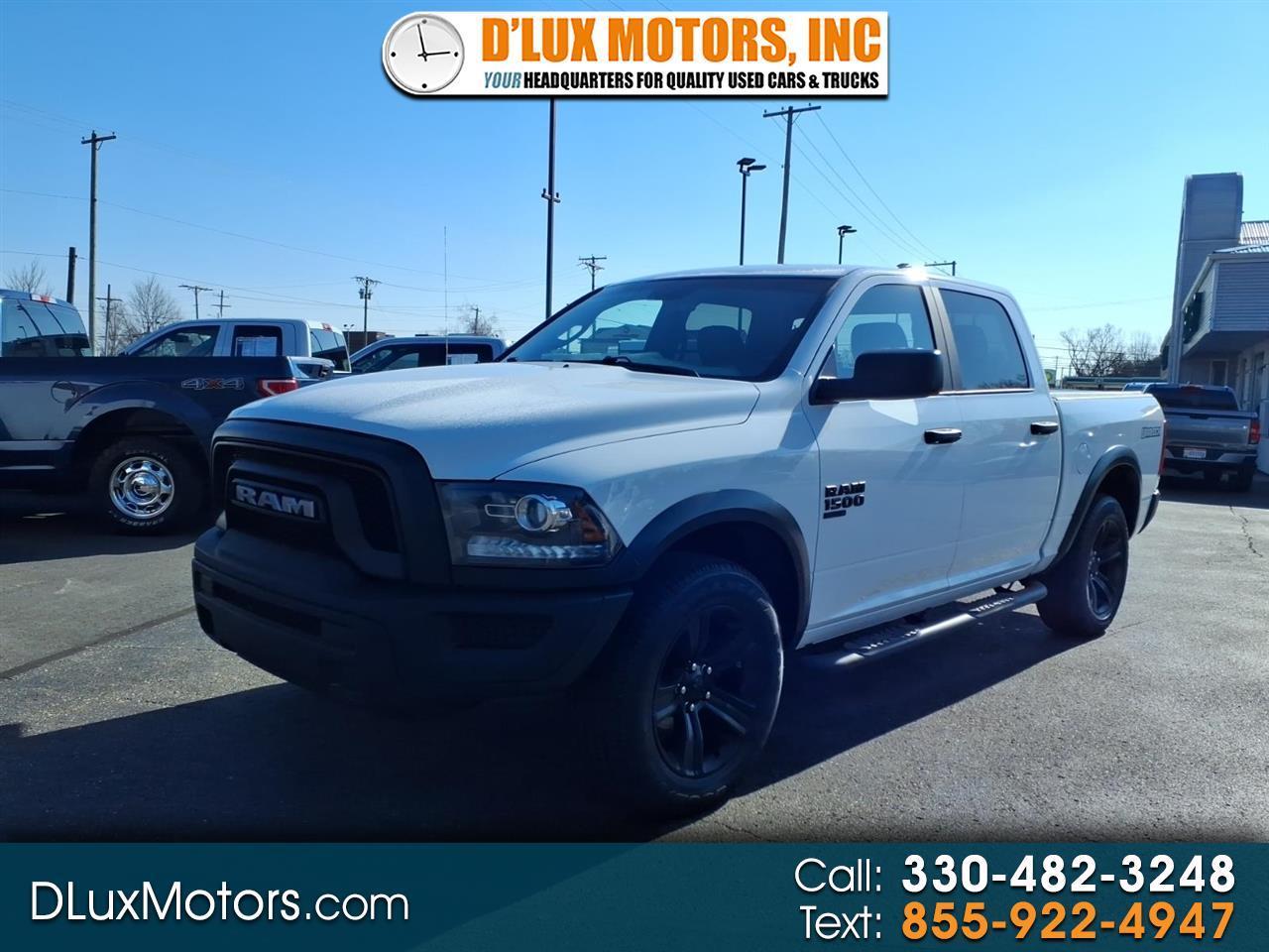 2022 RAM 1500 Classic Warlock 4x4 Crew Cab 5'7" Box