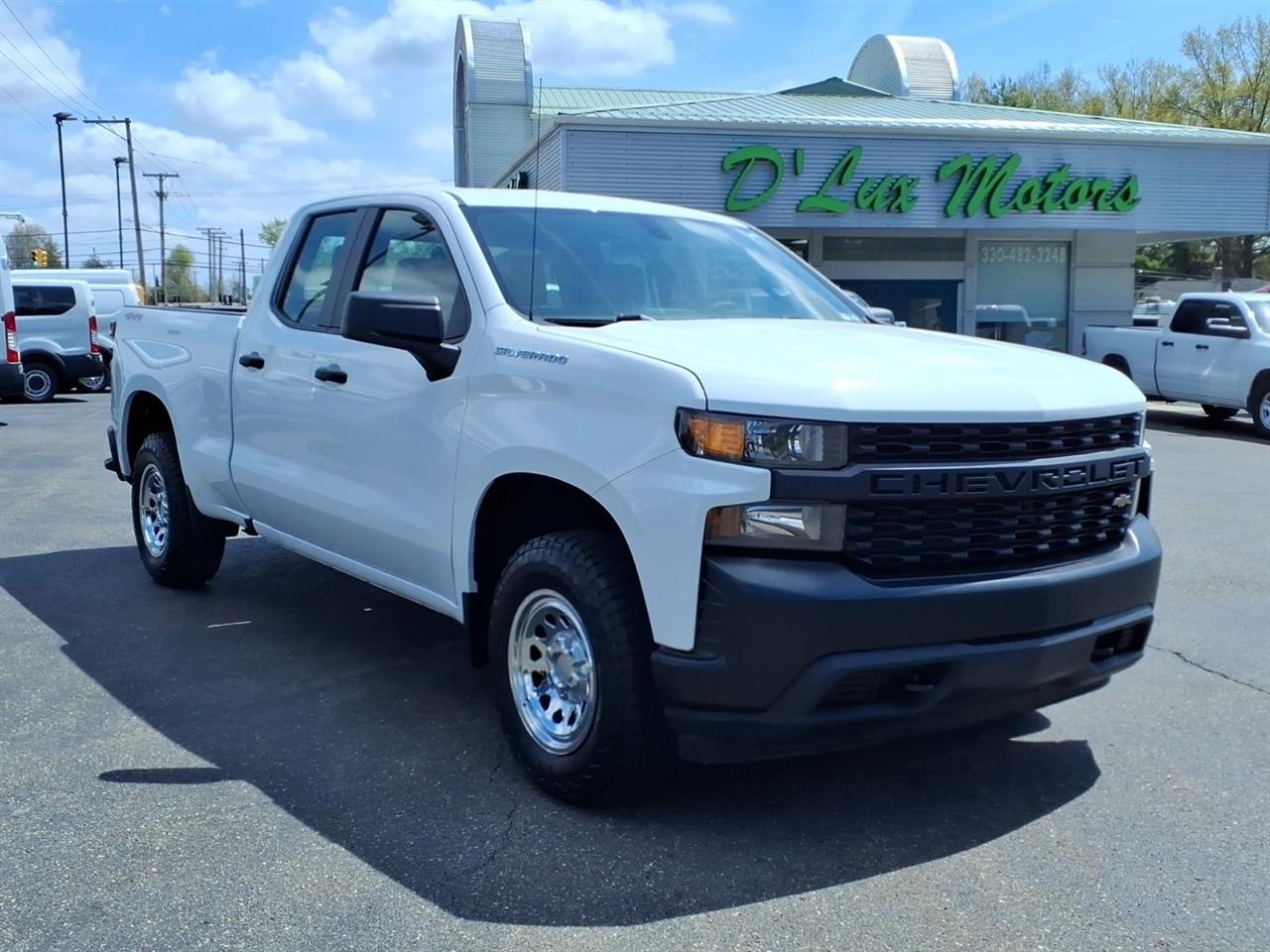 Chevrolet Silverado 1500 4WD Double Cab 147" Work Truck 2021