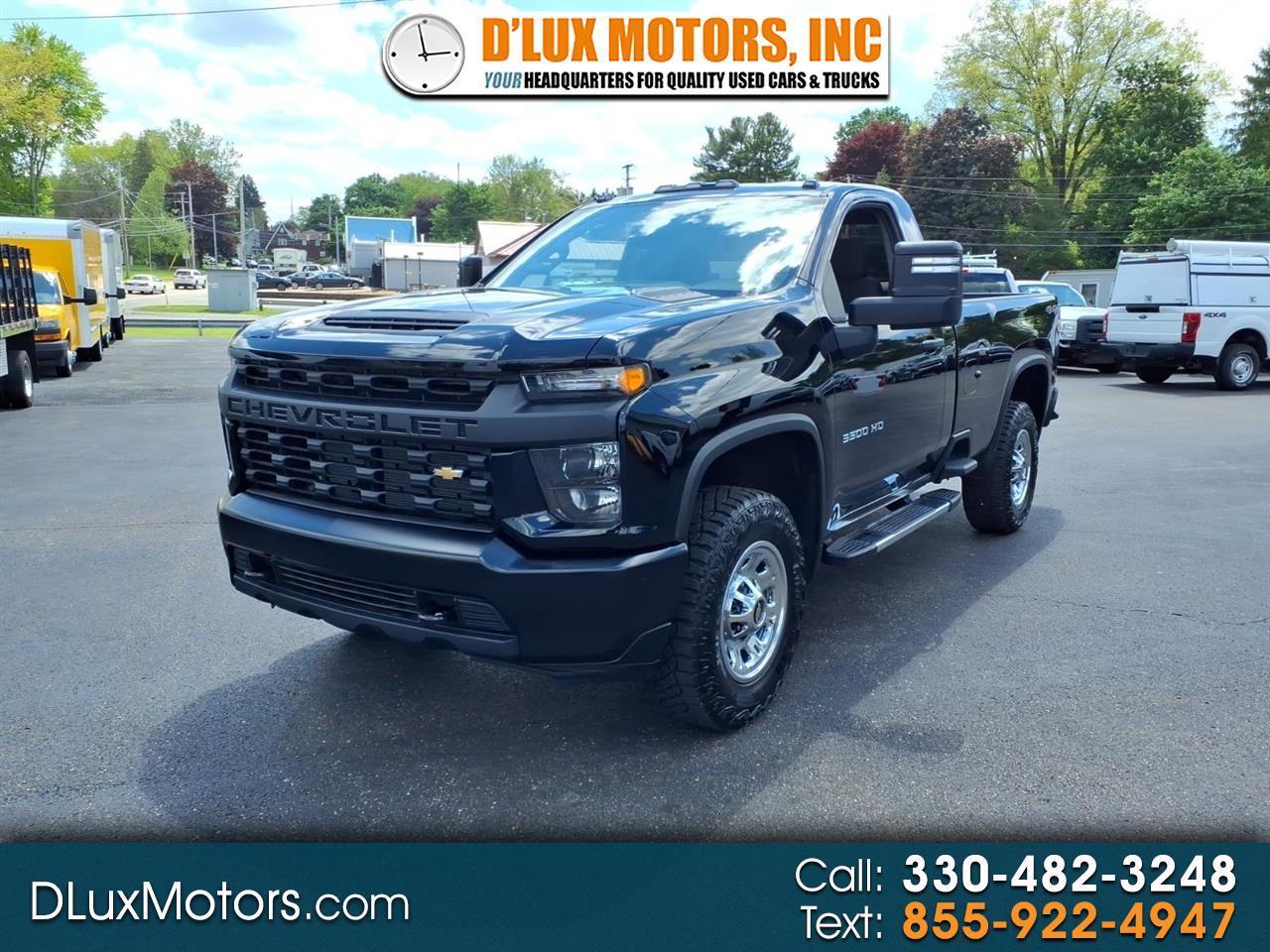 2021 Chevrolet Silverado 3500HD 4WD Reg Cab 142" Work Truck