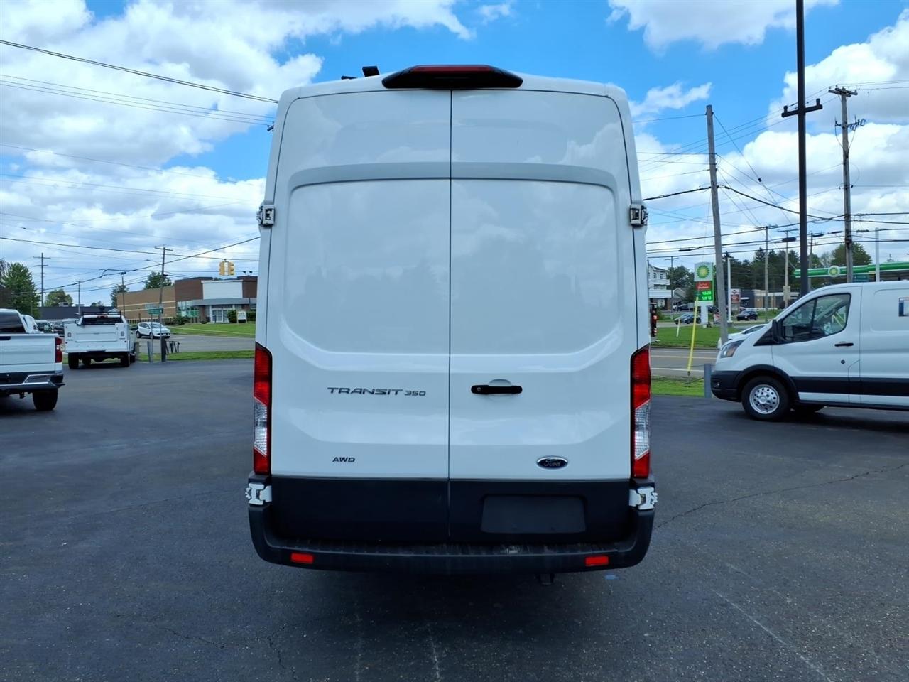 Ford Transit Cargo Van T-350 148" EL Hi Rf 9500 GVWR AWD 2021