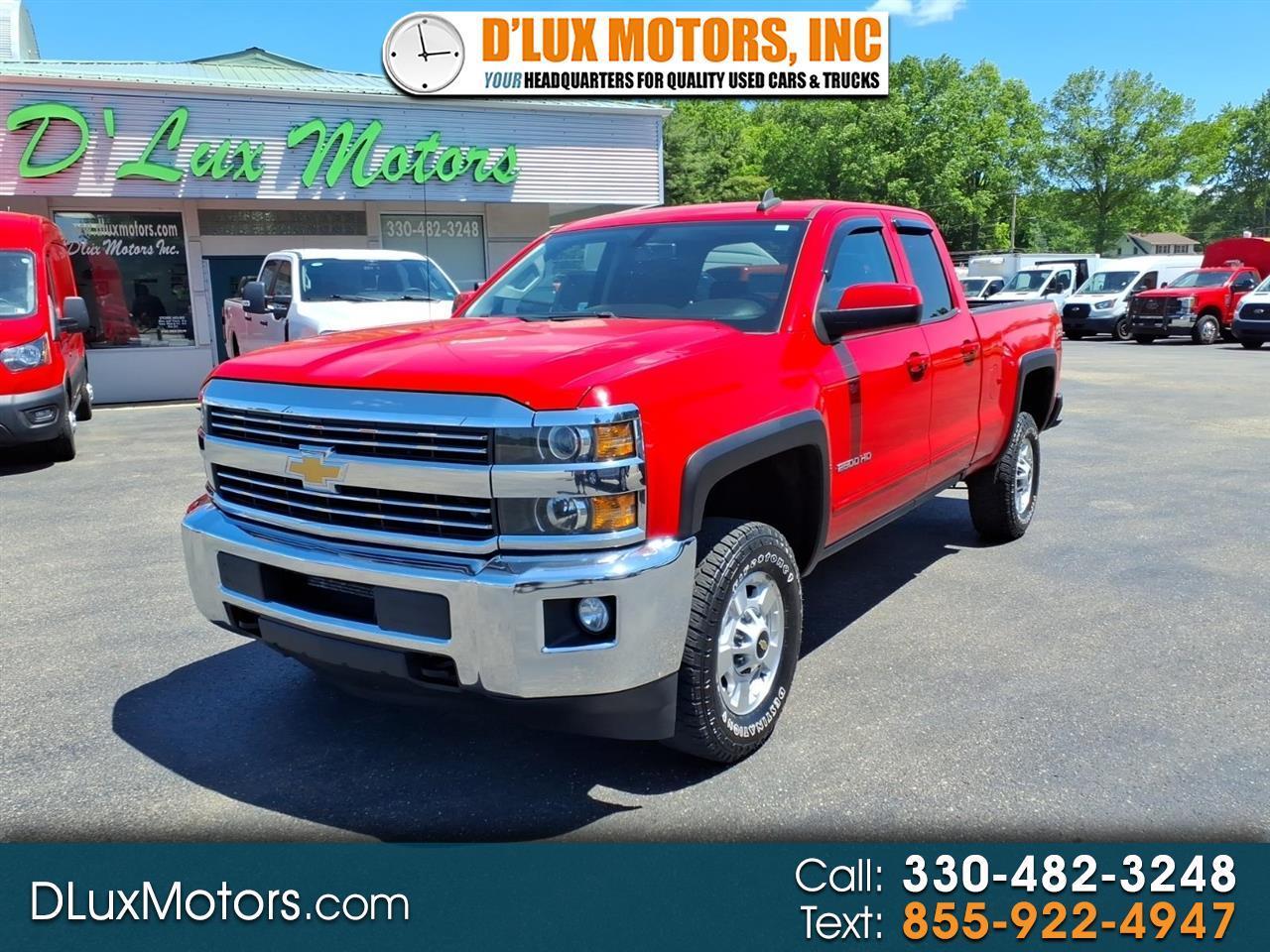 2017 Chevrolet Silverado 2500HD 4WD Double Cab 144.2" LT