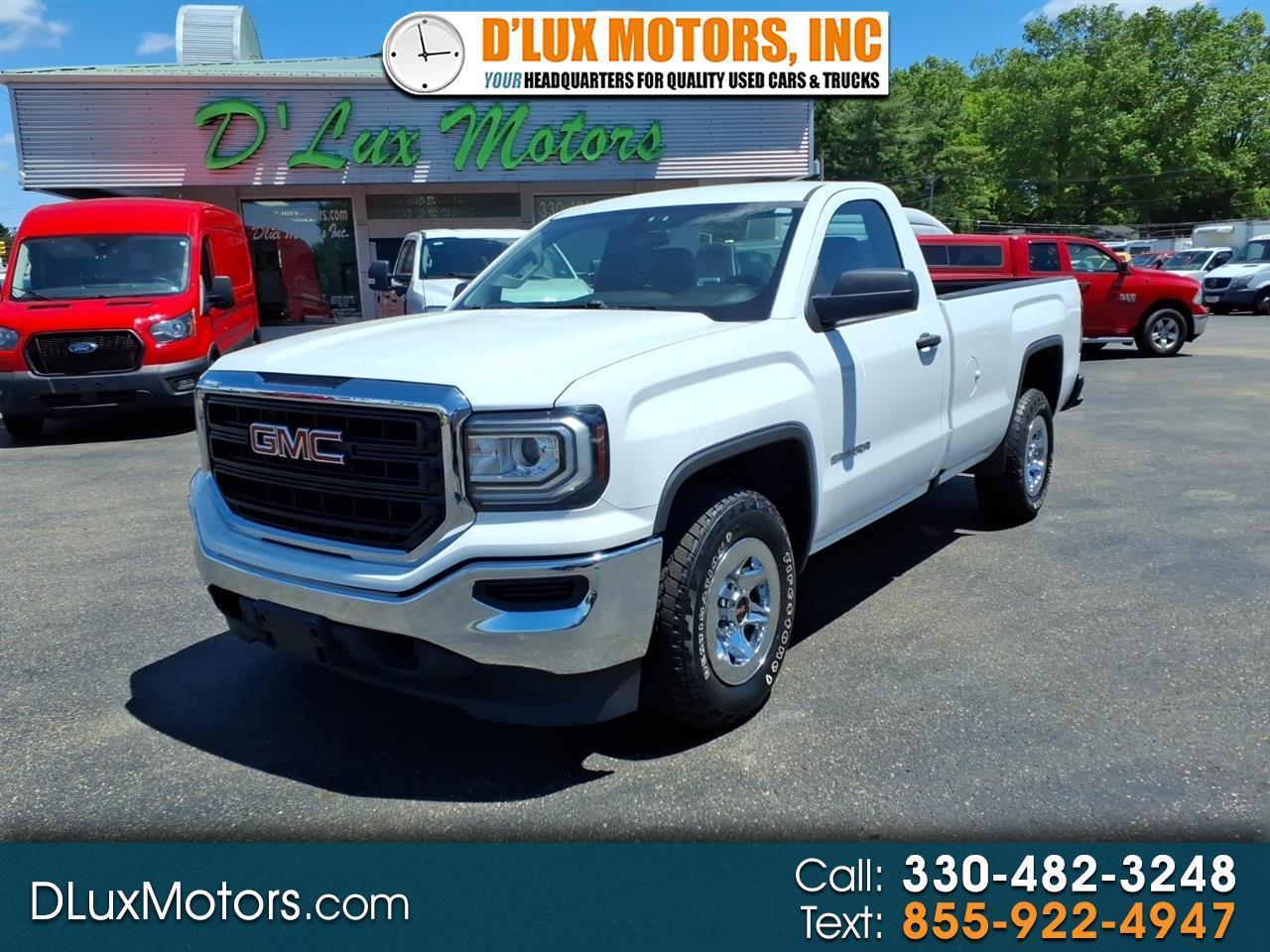2018 GMC Sierra 1500 2WD Reg Cab 133.0"