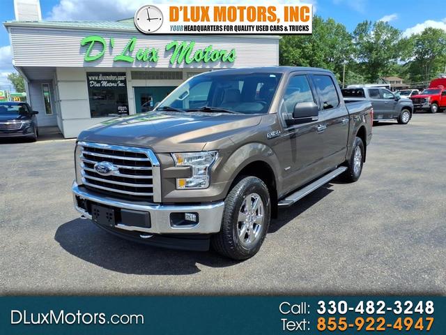 Brown 2017 Ford F-150 Pickup Truck Four-Wheel Drive Automatic