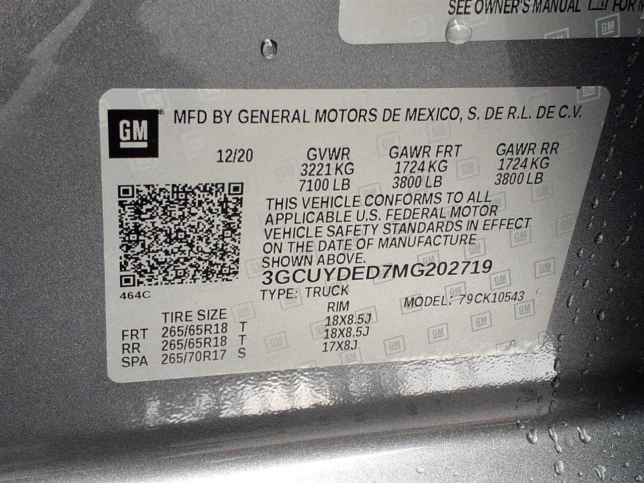 Chevrolet Silverado 1500 4WD Crew Cab 147" LT w/1LT 2021