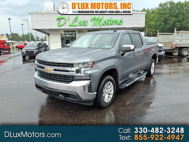 Gray 2021 Chevrolet Silverado 1500 Pickup Truck Four-Wheel Drive 8-Speed Automatic