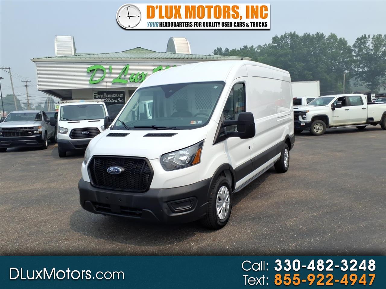 2021 Ford Transit Cargo Van T-250 130" Med Rf 9070 GVWR RWD
