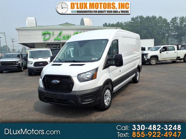 White 2021 Ford Transit Cargo Van Rear-Wheel Drive Automatic