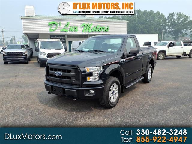 Black 2016 Ford F-150 Pickup Truck Four-Wheel Drive 6-Speed Automatic
