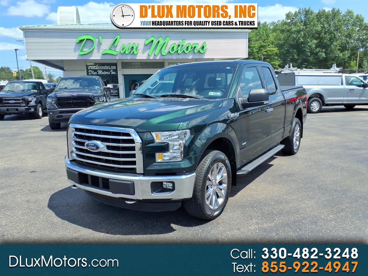 2016 Ford F-150 4WD SuperCab 145" XLT