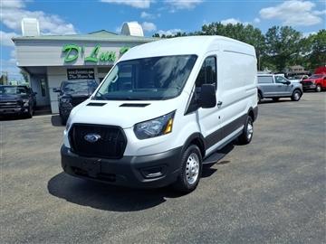 2021 Ford Transit Cargo Van T-150 130" Med Rf 8670 GVWR AWD