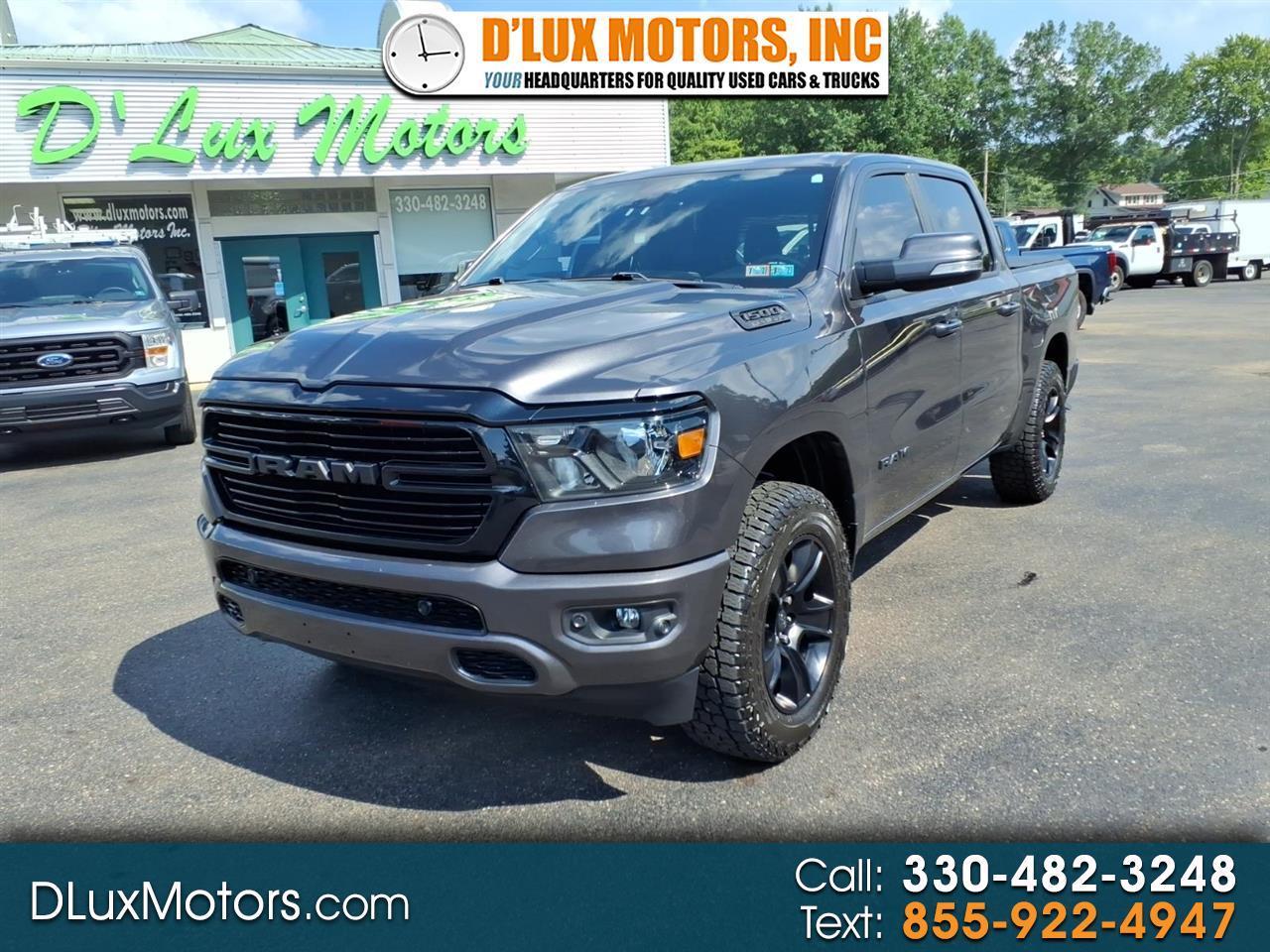 RAM 1500 Big Horn 4x4 Crew Cab 5'7" Box 2020