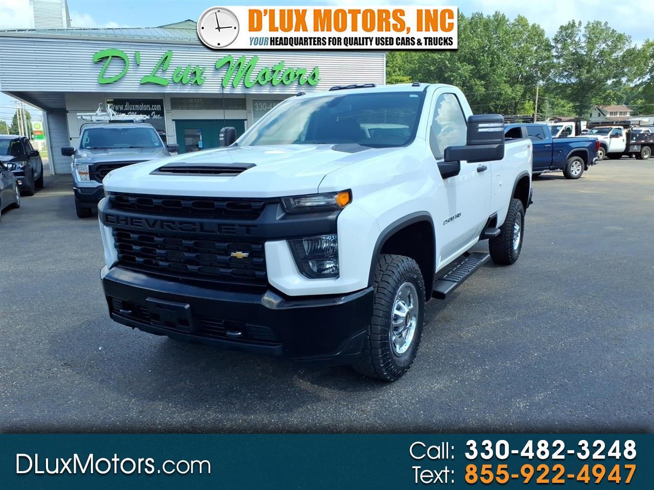 Chevrolet Silverado 2500HD 4WD Reg Cab 142" Work Truck 2020