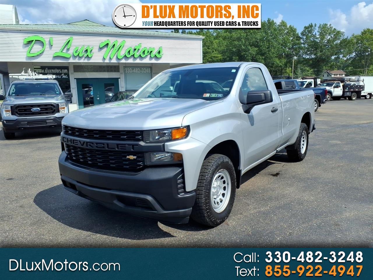 Chevrolet Silverado 1500 2WD Reg Cab 140" Work Truck 2021