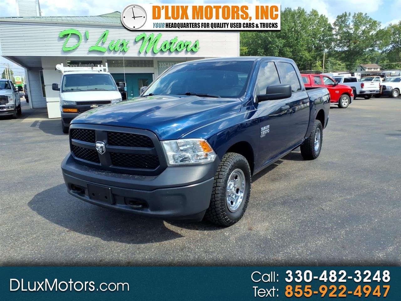 2021 RAM 1500 Classic Tradesman 4x4 Crew Cab 5'7" Box