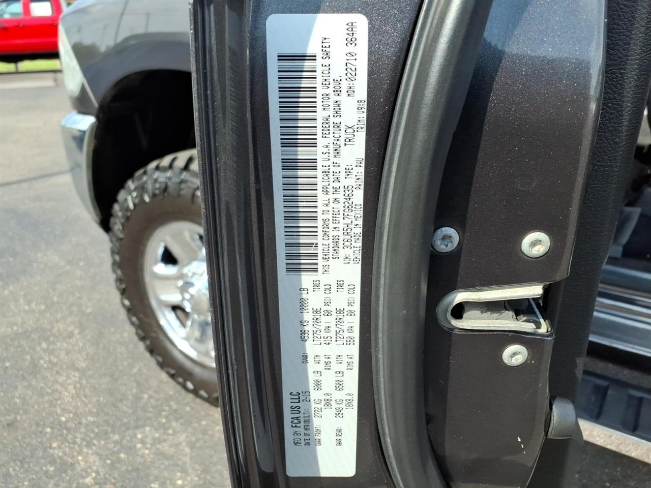 RAM 2500 4WD Crew Cab 169" Tradesman 2015