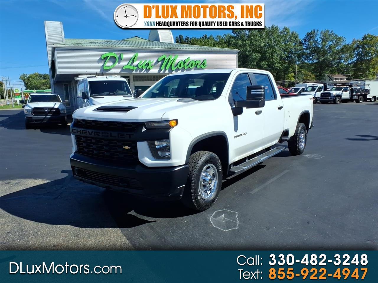 Chevrolet Silverado 2500HD 4WD Crew Cab 172" Work Truck 2021