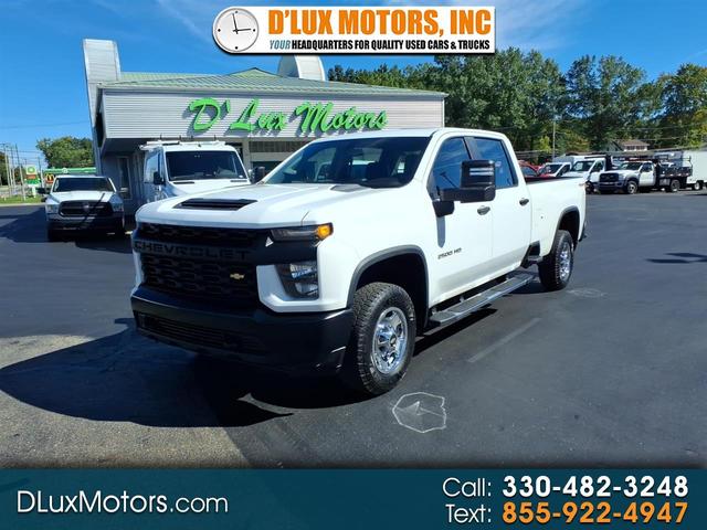 White 2021 Chevrolet Silverado 2500HD Pickup Truck Four-Wheel Drive 6-Speed Automatic