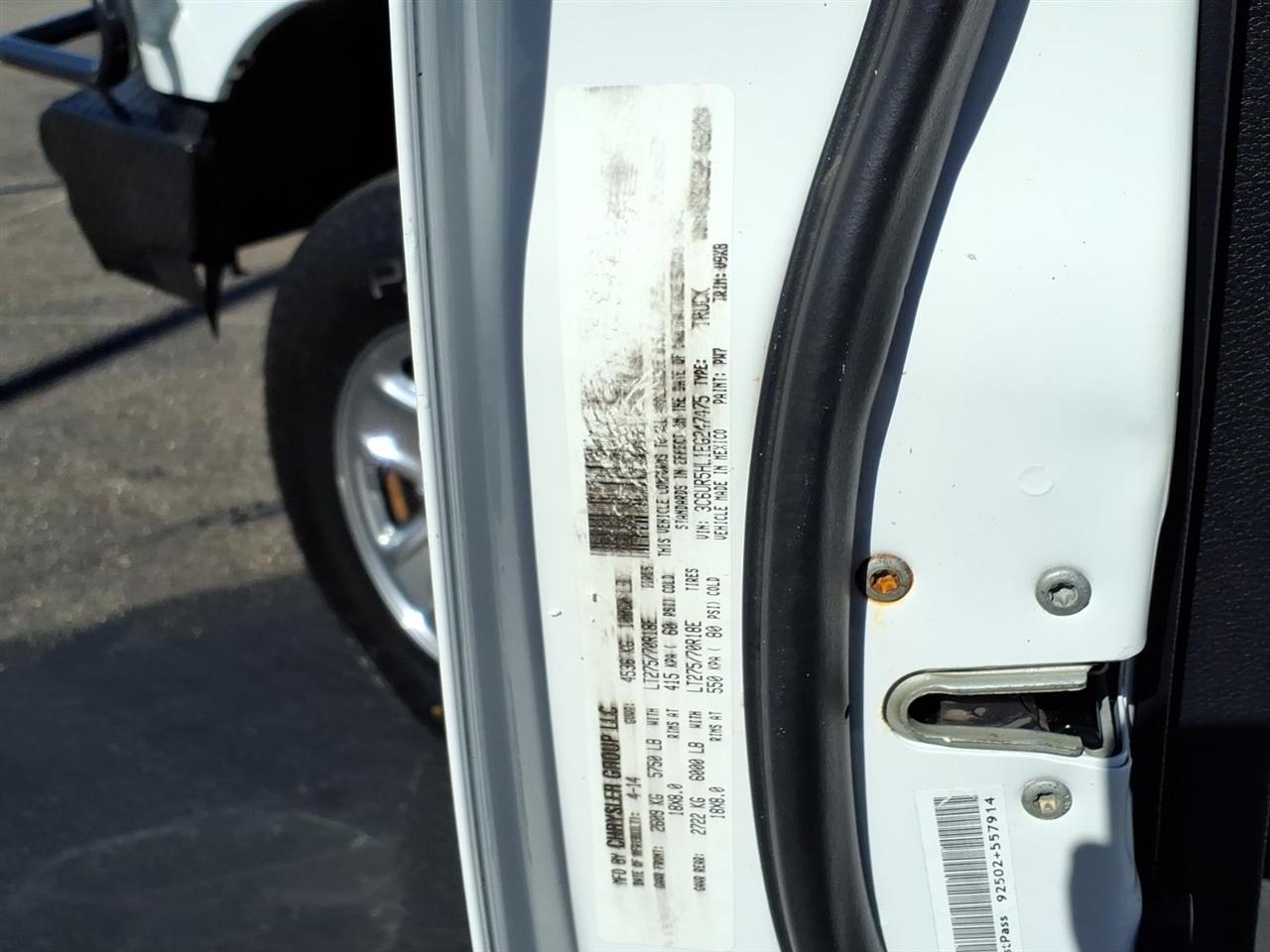 RAM 2500 4WD Crew Cab 169" Tradesman 2014