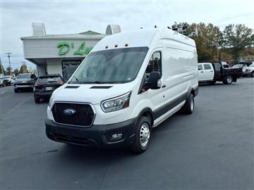 2023 Ford Transit Cargo Van T-350 HD 148" EL Hi Rf 9950 GVWR DRW AWD