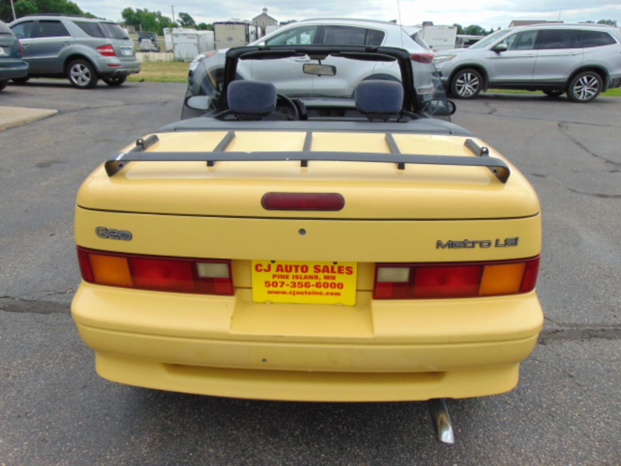 Geo Metro LSi convertible 1991