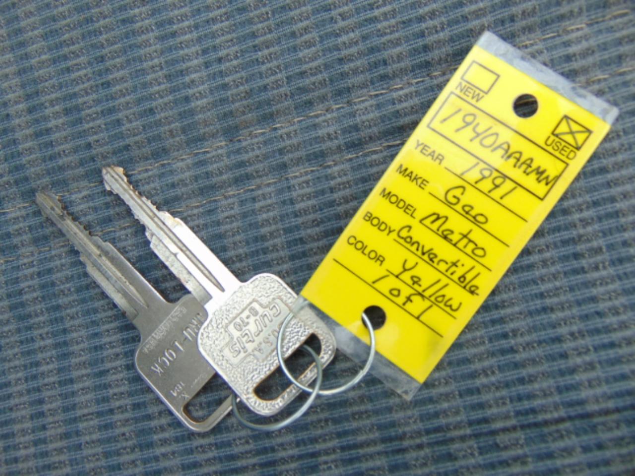 Geo Metro LSi convertible 1991