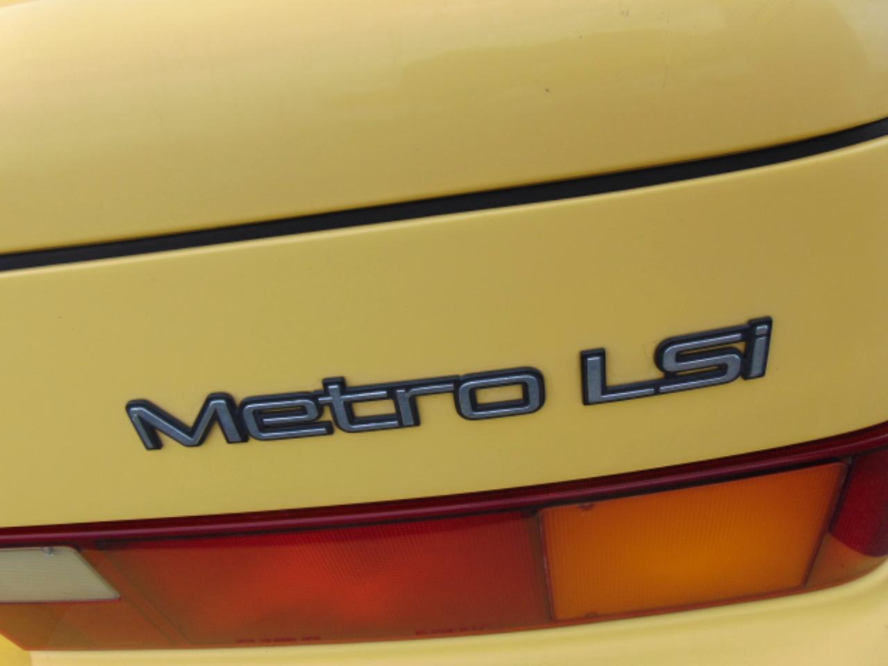 Geo Metro LSi convertible 1991