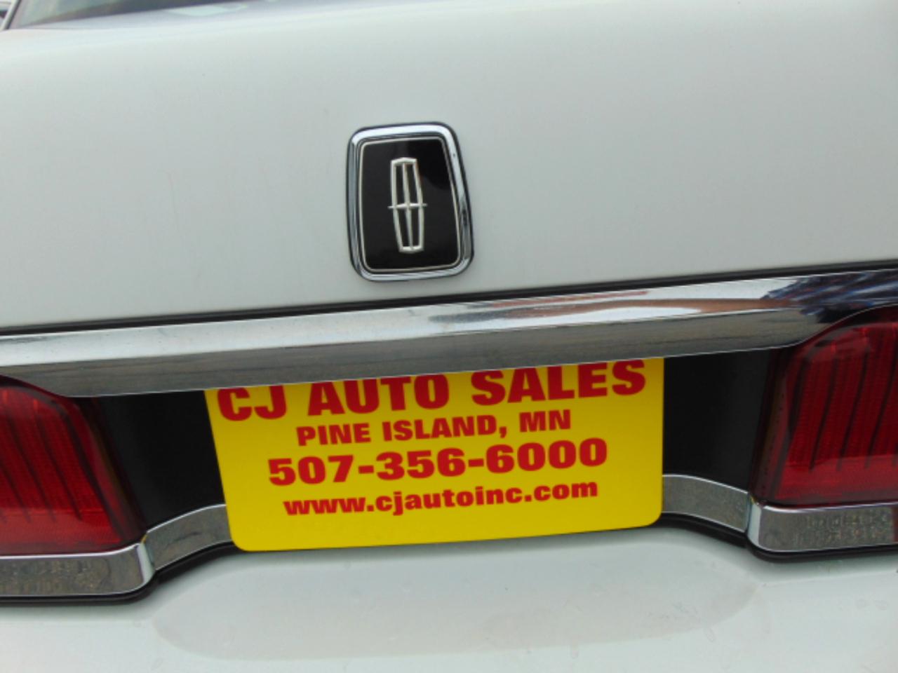 Lincoln Continental Base 1990