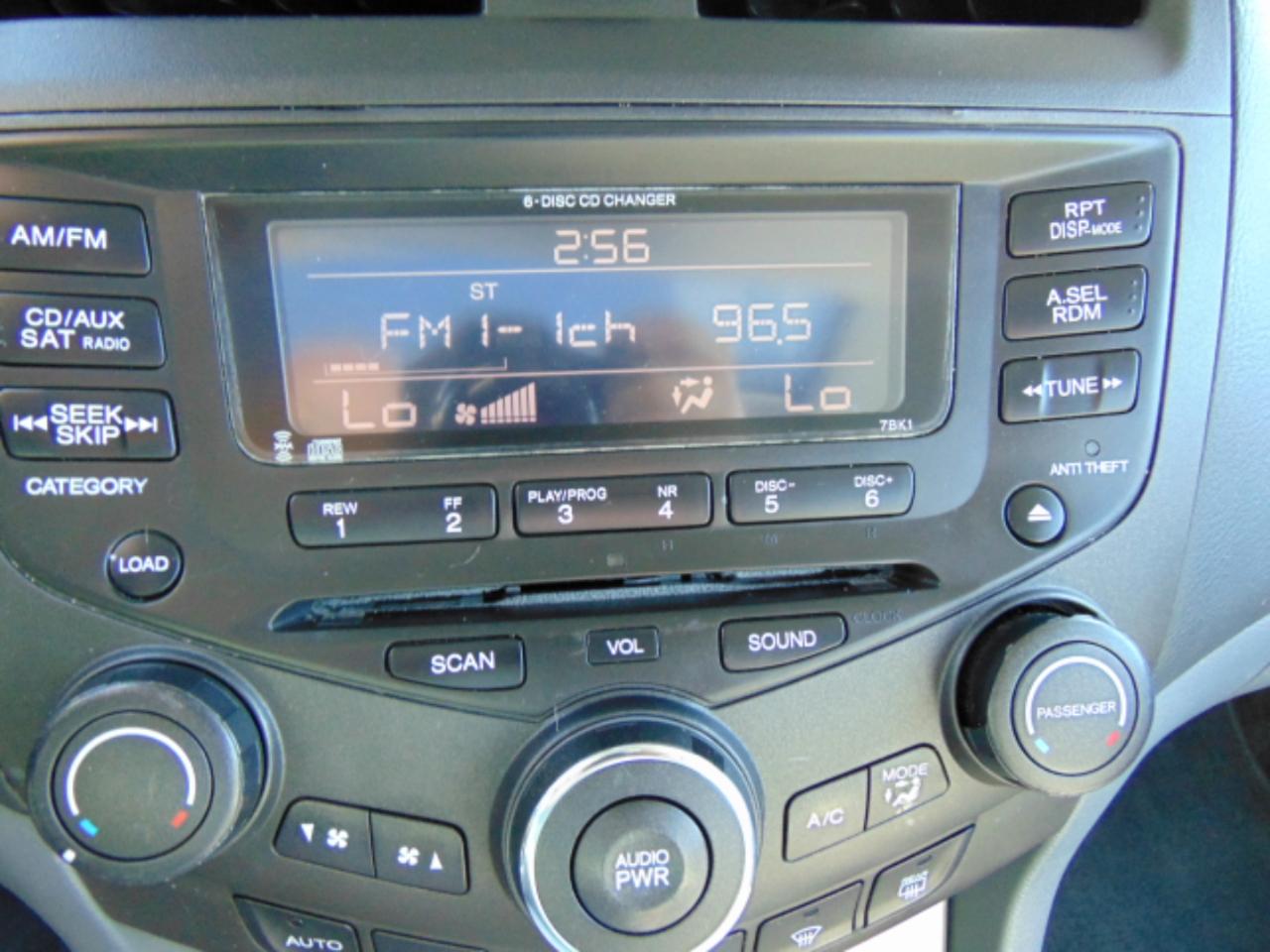 Honda Accord EX V-6 Sedan AT with XM Radio 2004