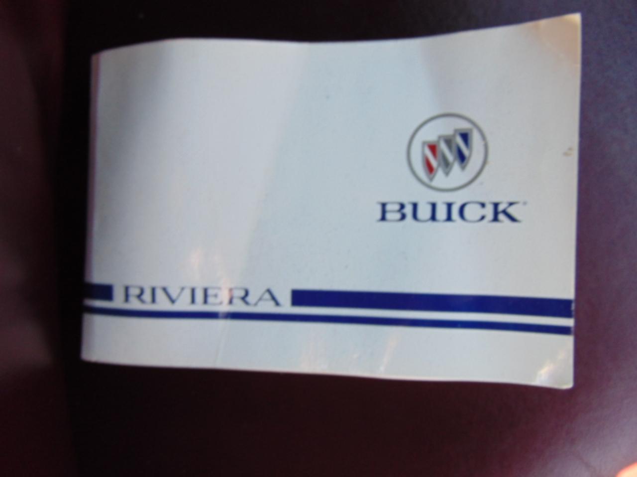 Buick Riviera Coupe 1996