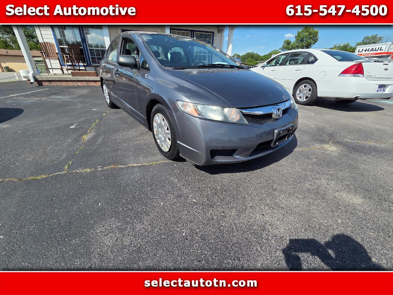 2010 Honda Civic DX-VP Sedan 5-Speed AT