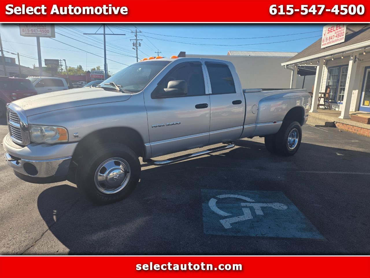 2003 Dodge Ram 3500 ST Quad Cab Long Bed 4WD DRW