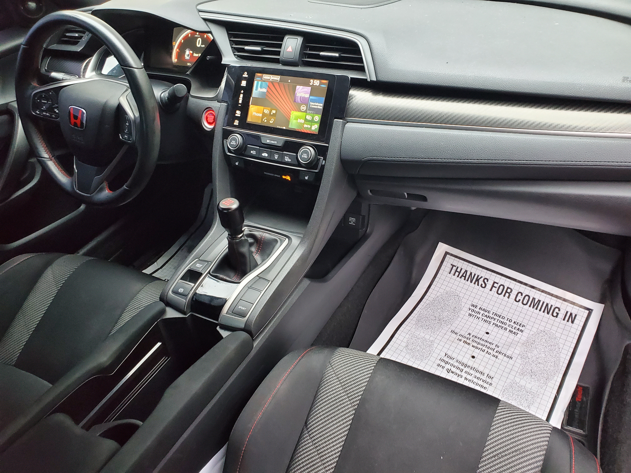 Honda Civic Si Coupe  2018