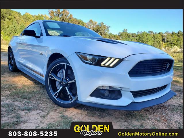 White 2017 Ford Mustang GT Premium Coupe RWD Coupe Rear-Wheel Drive Manual