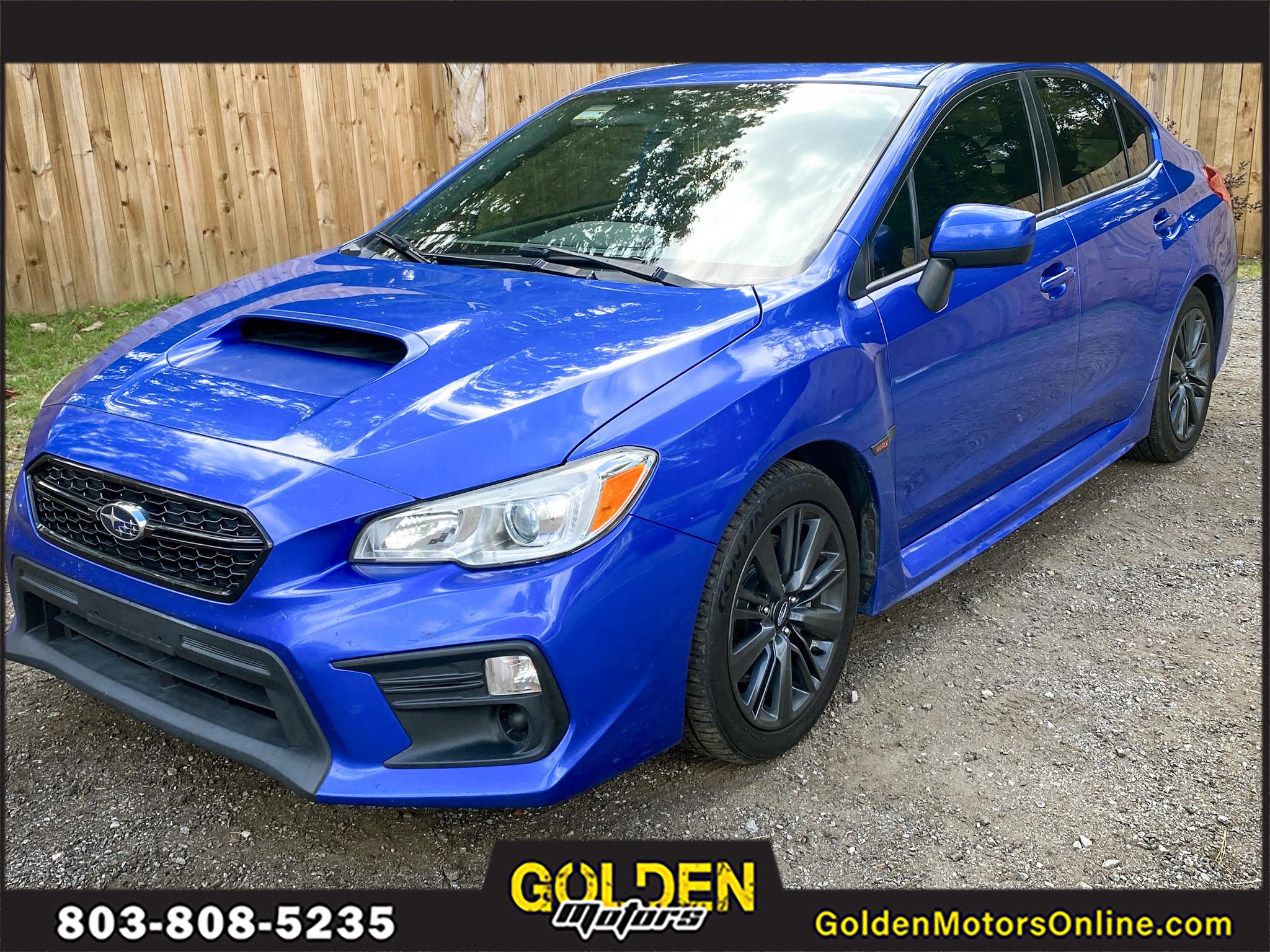 Subaru WRX Manual 2018
