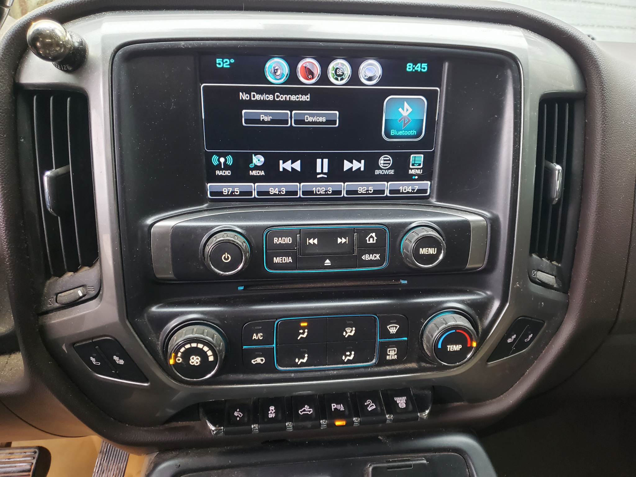 Chevrolet Silverado 2500HD 4WD Crew Cab 153.7" LT 2016