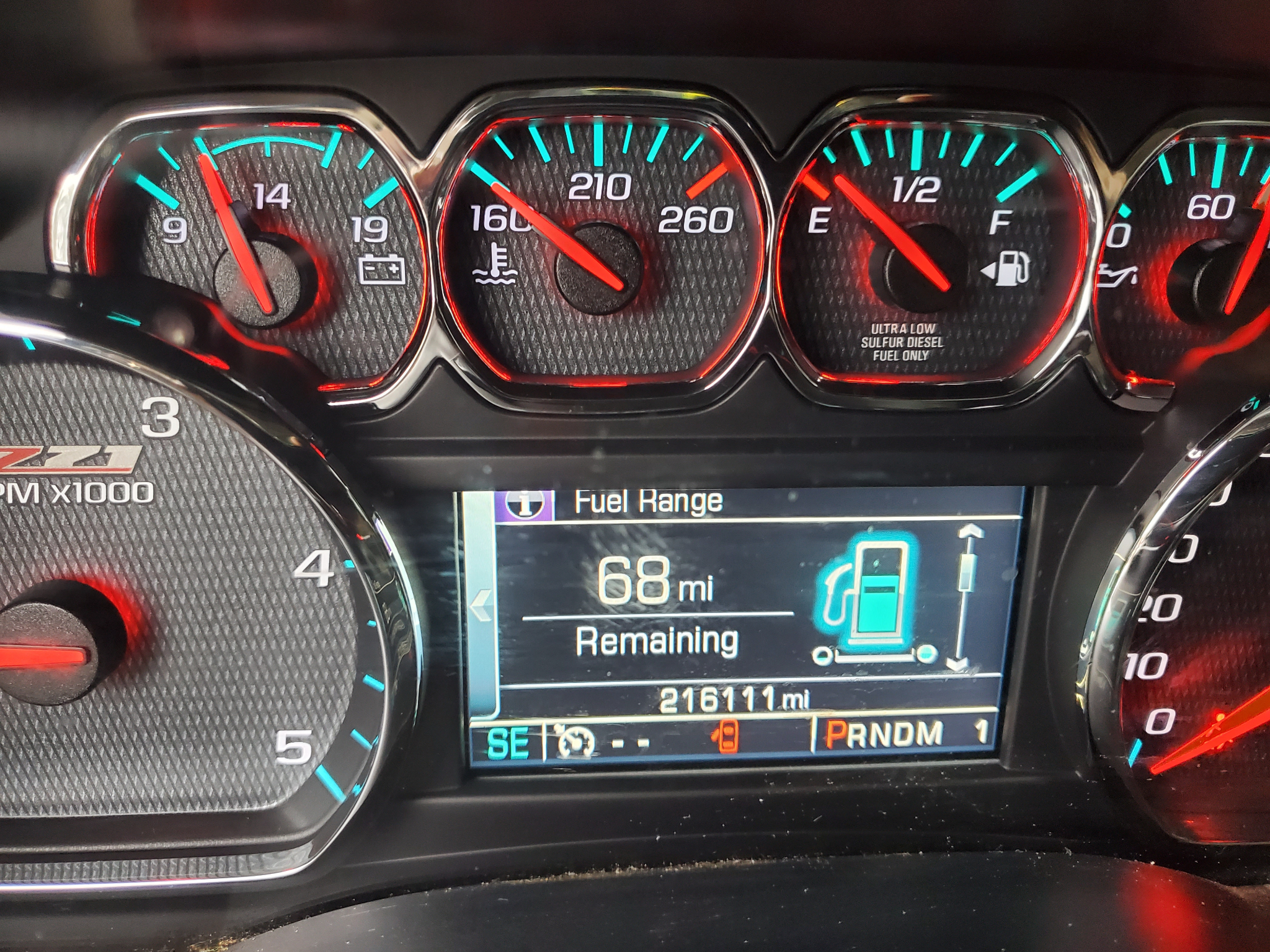 Chevrolet Silverado 2500HD 4WD Crew Cab 153.7" LT 2016