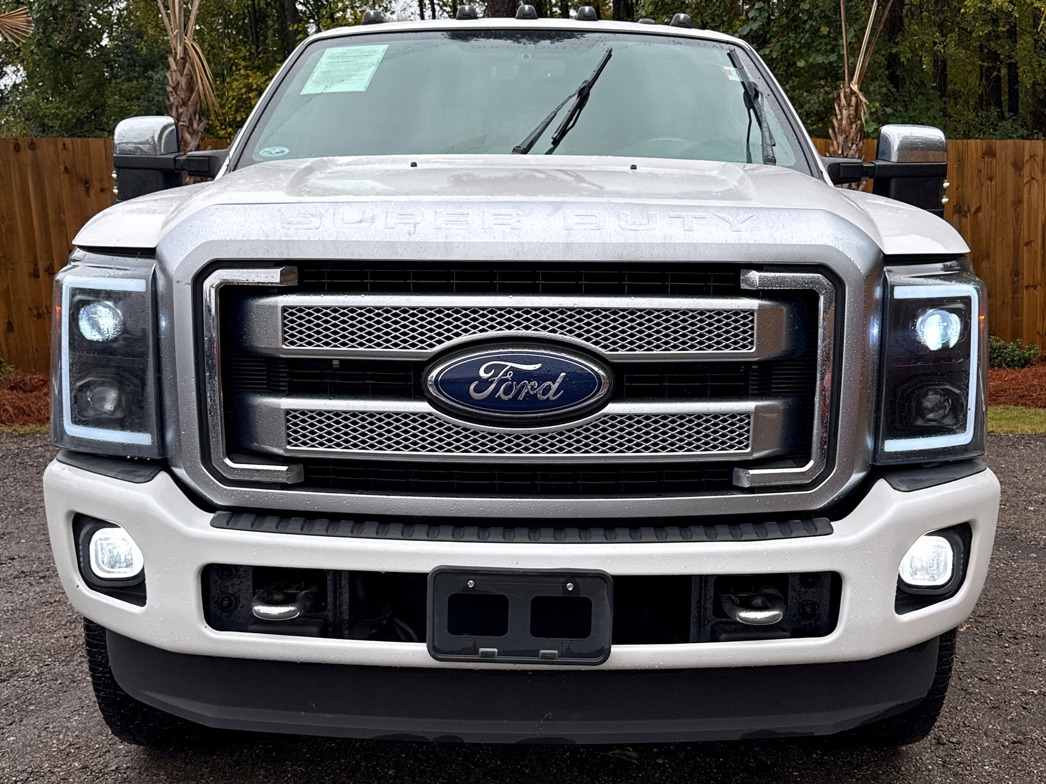 Ford Super Duty F-350 SRW 4WD Crew Cab 172" Platinum 2014