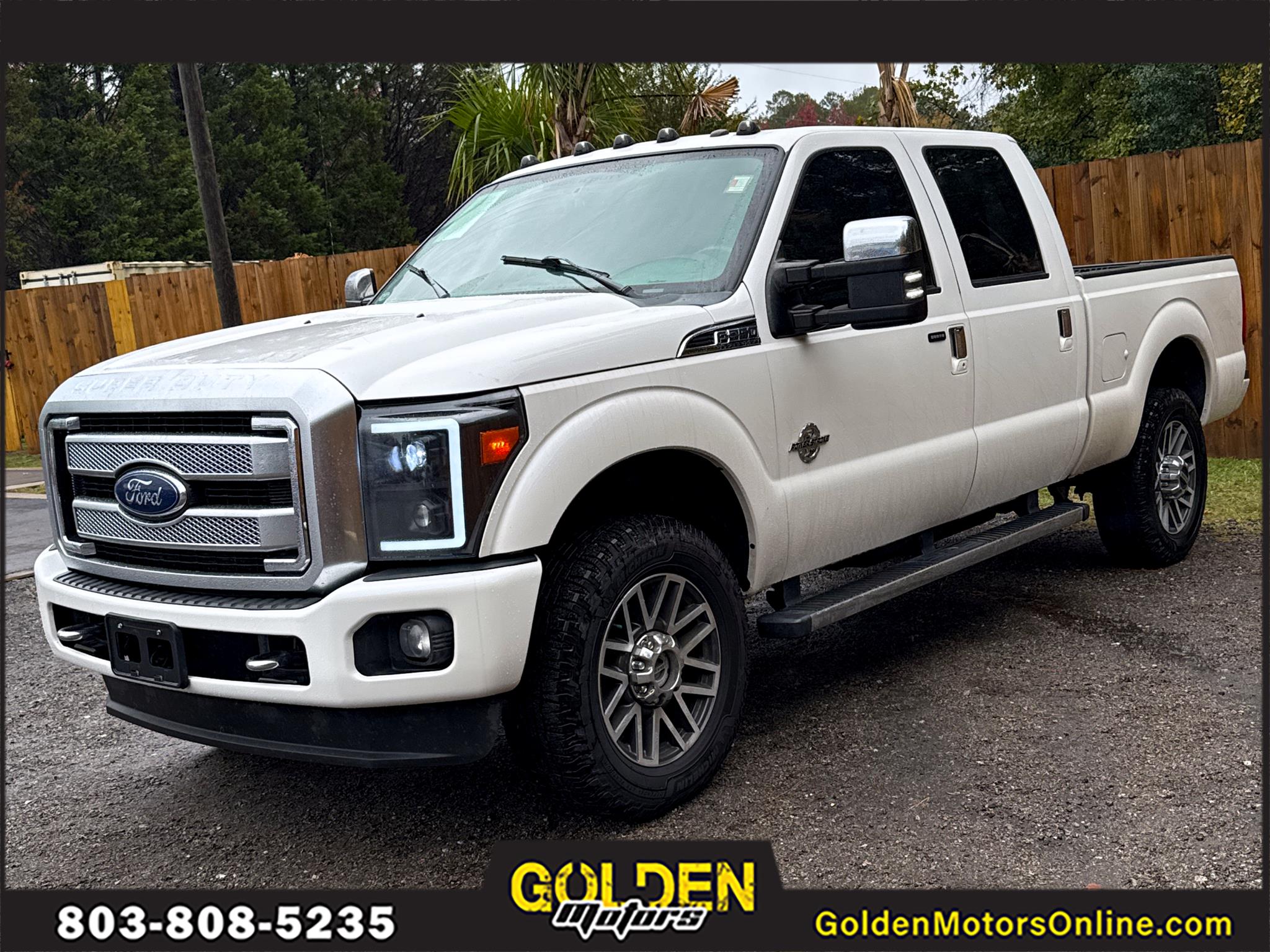 Ford Super Duty F-350 SRW 4WD Crew Cab 172" Platinum 2014