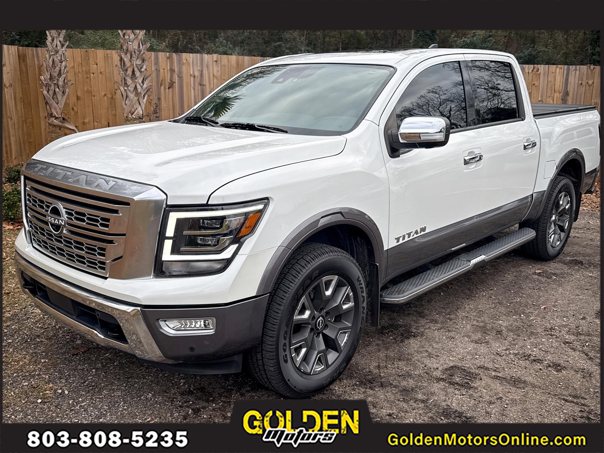 Nissan Titan 4x4 Crew Cab Platinum Reserve 2023