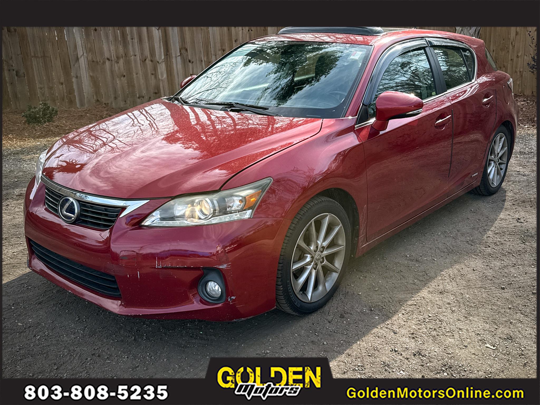 Lexus CT 200h 5dr Sdn Hybrid 2013
