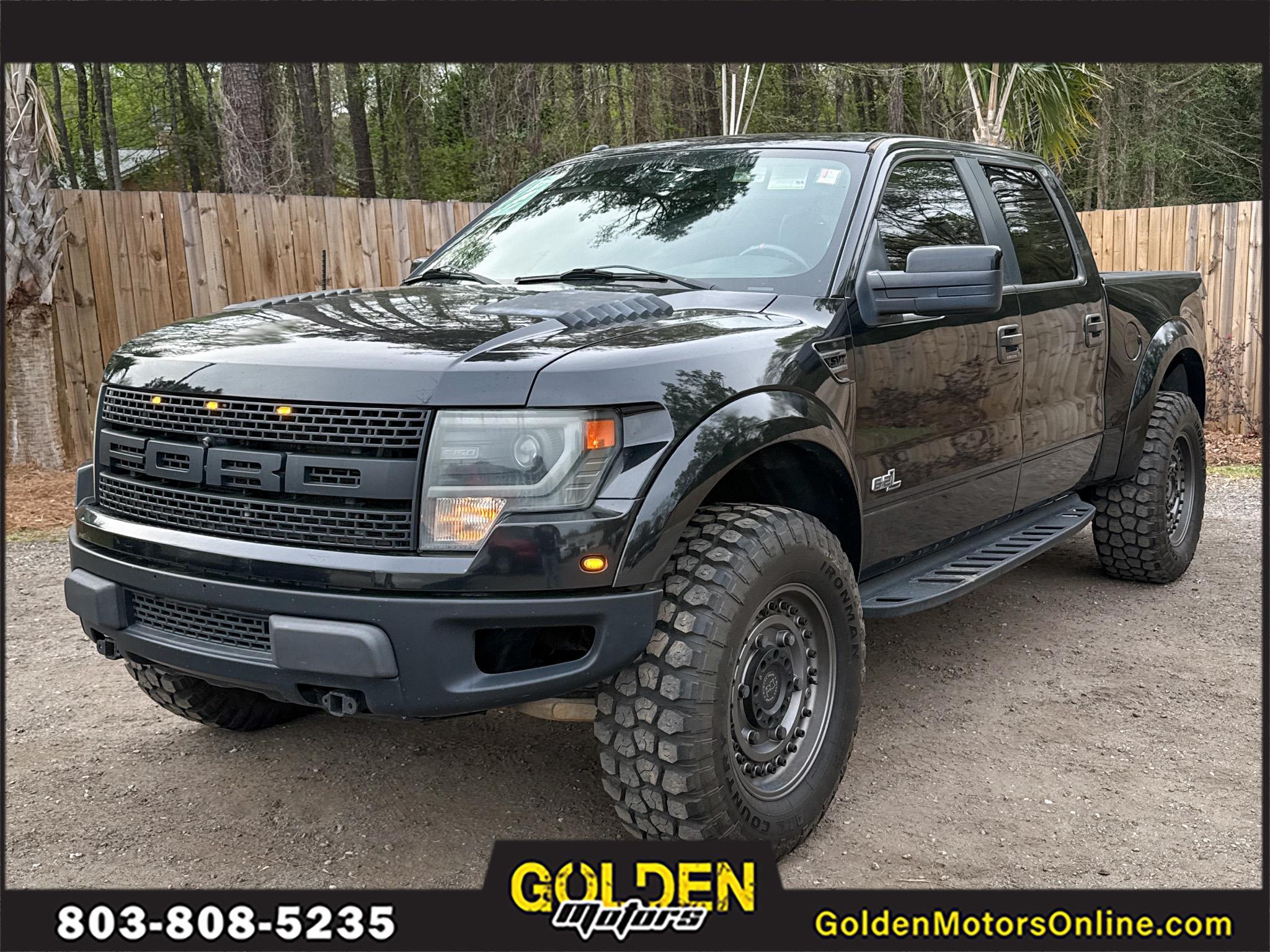 Ford F-150 4WD SuperCrew 145" SVT Raptor 2013