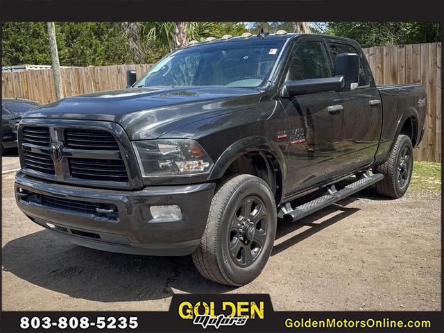 Black 2017 RAM 2500 Lone Star Crew Cab 4WD Pickup Truck Four-Wheel Drive Automatic
