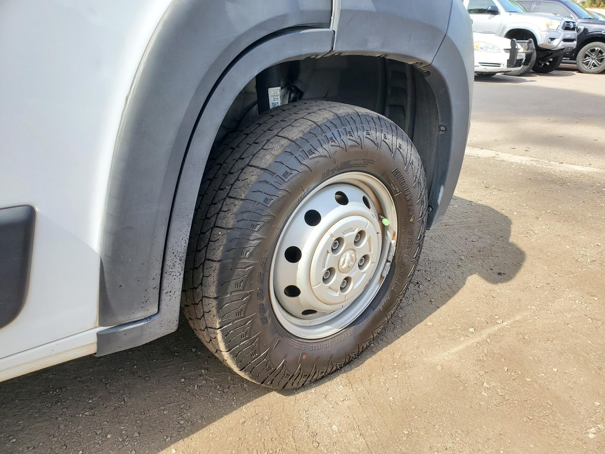 RAM ProMaster Cargo Van 1500 High Roof 136" WB 2019