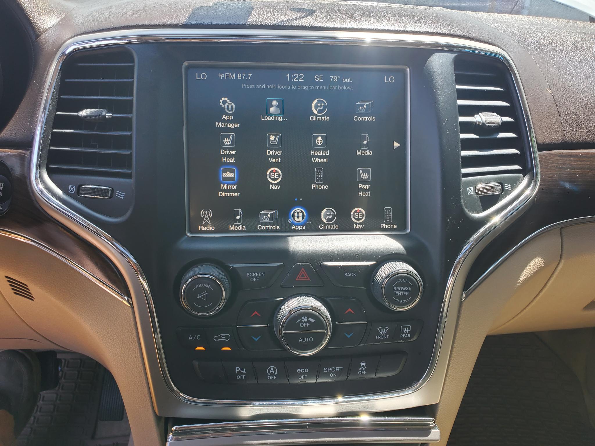 Jeep Grand Cherokee RWD 4dr Overland 2016