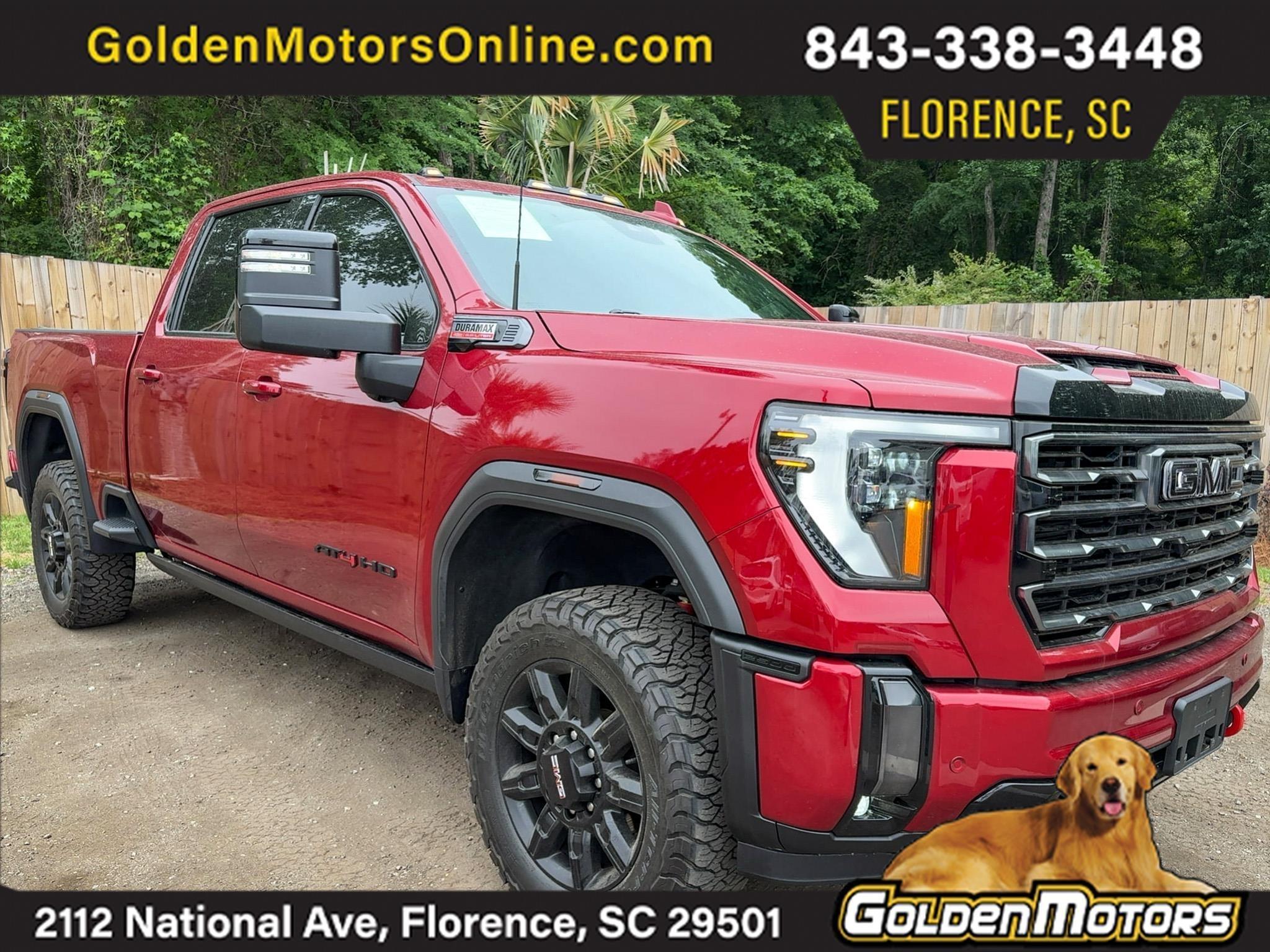 GMC Sierra 2500HD 4WD Crew Cab 159" AT4 2024