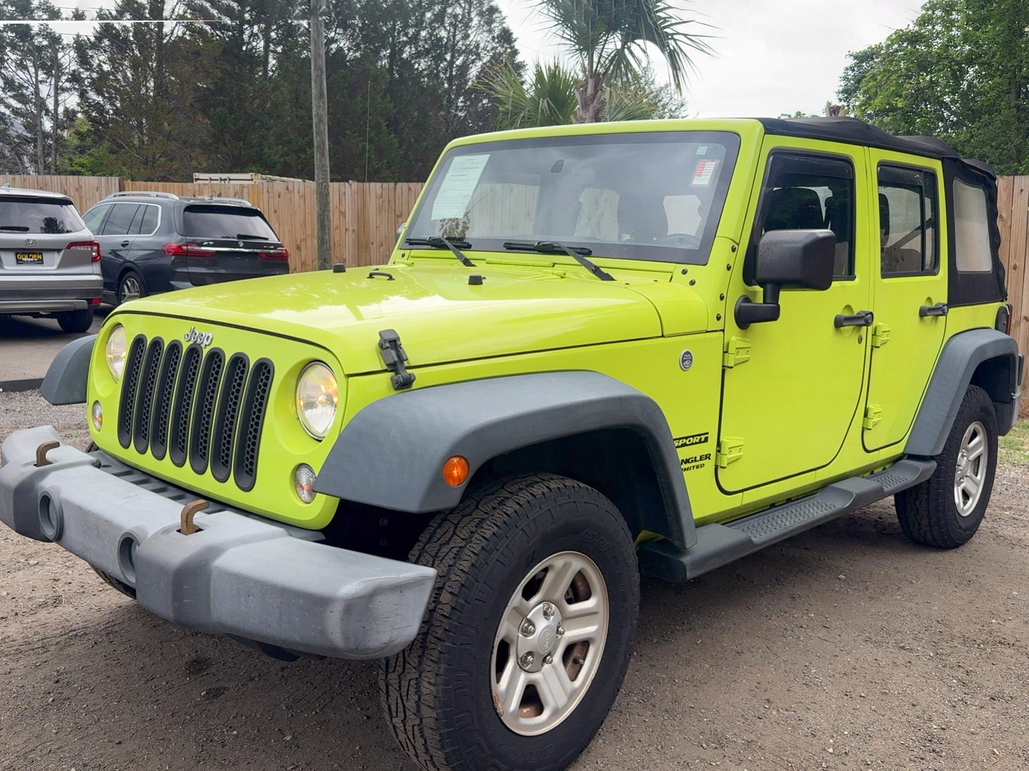 Jeep Wrangler Unlimited 4WD 4dr Sport 2016