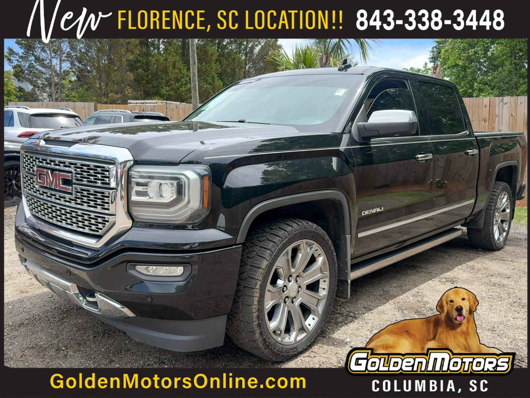 GMC Sierra 1500 4WD Crew Cab 143.5" Denali 2017