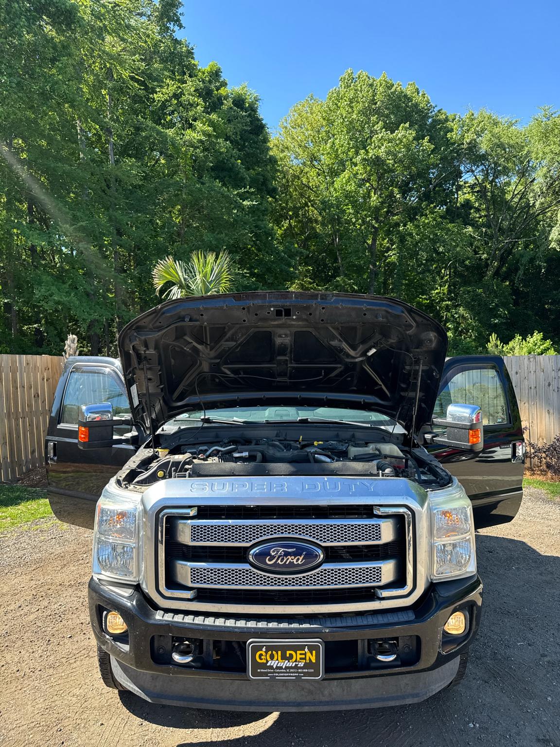 Ford Super Duty F-250 SRW 4WD Crew Cab 172" Platinum 2016