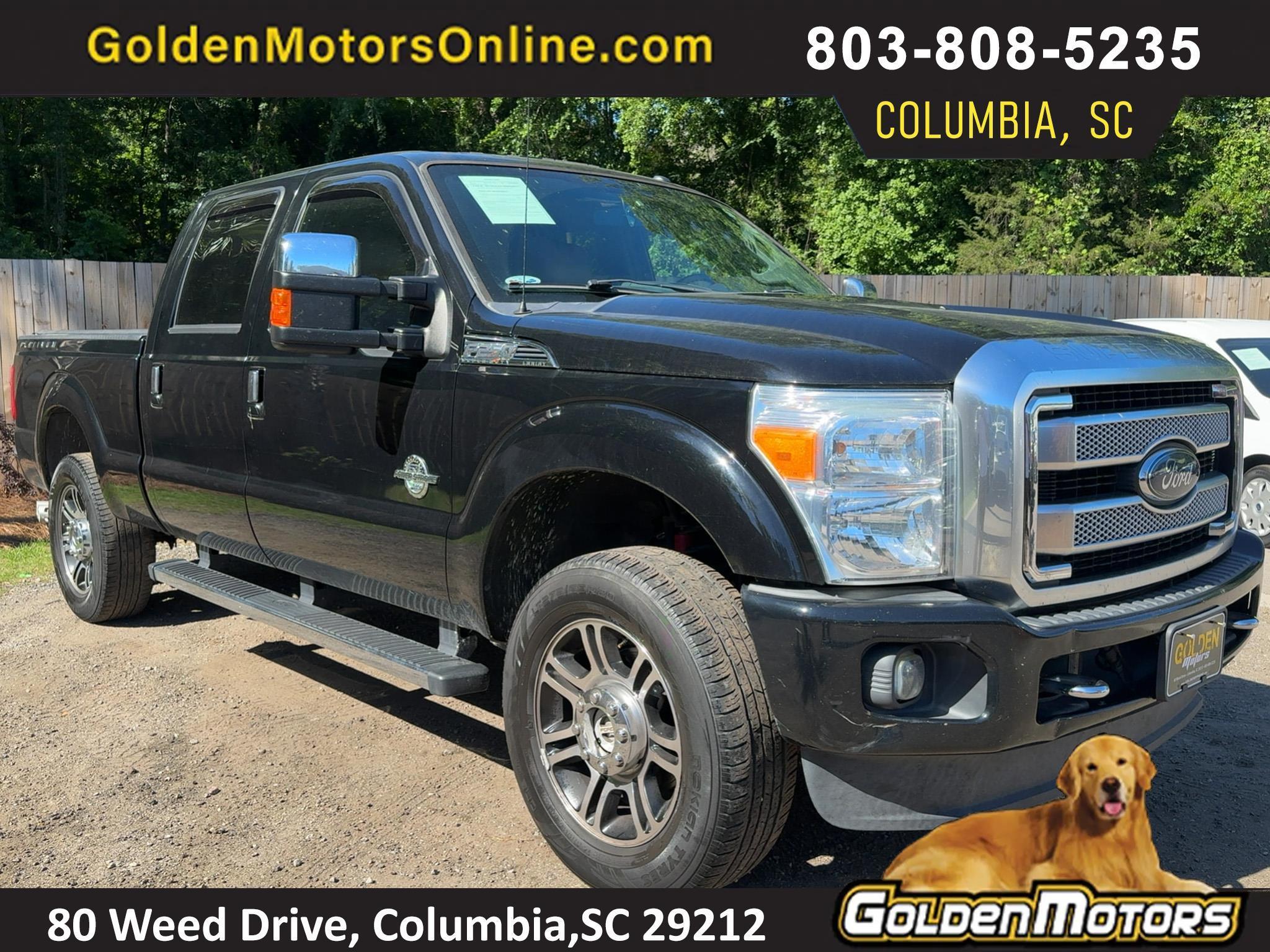 Ford Super Duty F-250 SRW 4WD Crew Cab 172" Platinum 2016